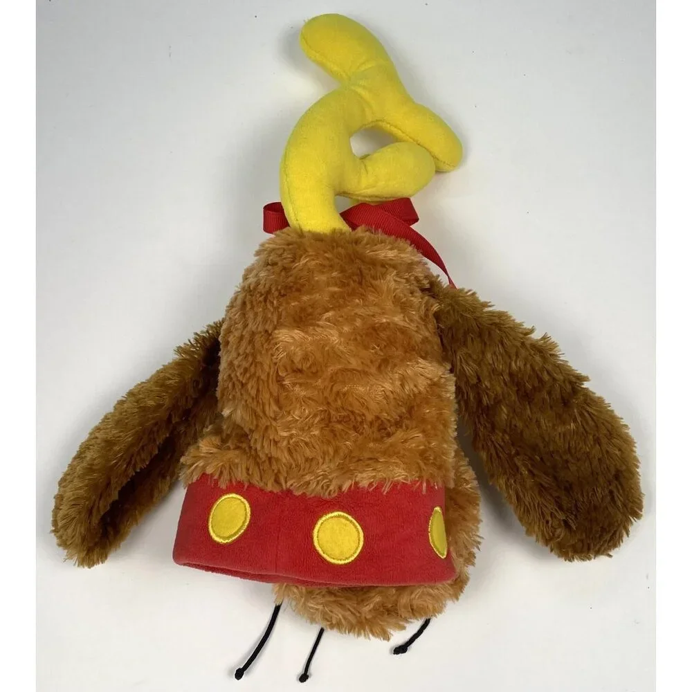 VTG 2001 Manhattan Toy Dr. Seuss Grinch That Stole Christmas Dog MAX Hand Puppet